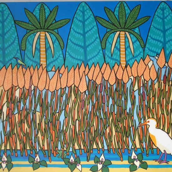 LES CHEVAUX DE CAMARGUES 100x81 DSCN0062