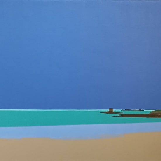 Apres l'orage sur les Bés 92x65